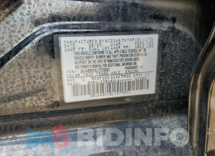 3N1AB8CV8LY279893 Photo# 12