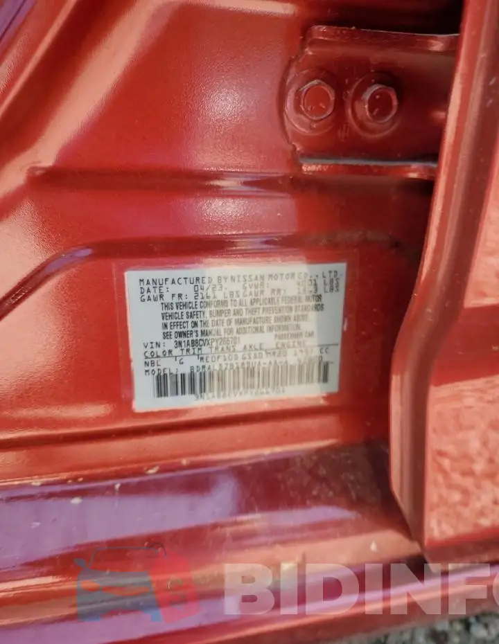 3N1AB8CVXPY266701 Photo# 12