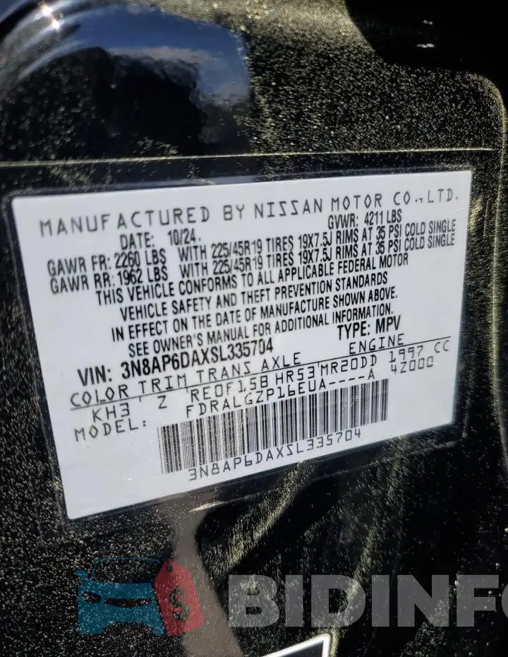 3N8AP6DAXSL335704 Photo# 14