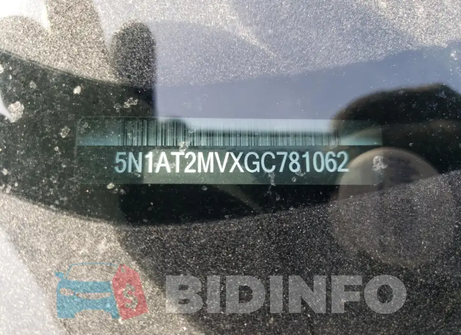 5N1AT2MVXGC781062 Photo# 13