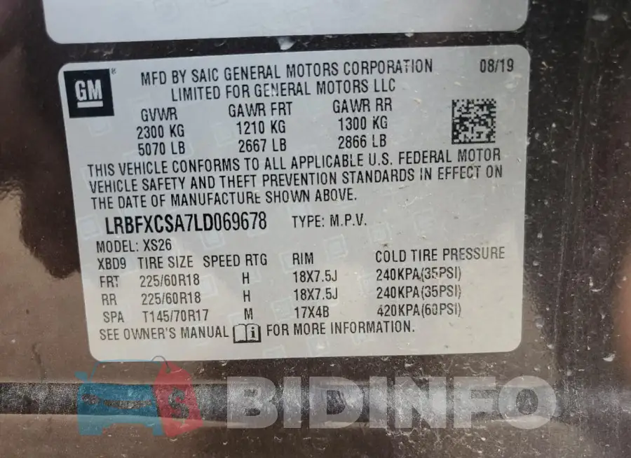 LRBFXCSA7LD069678 Photo# 14