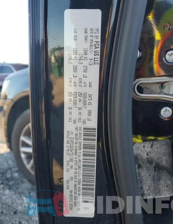 3C4PDCBG5HT511362 Photo# 13