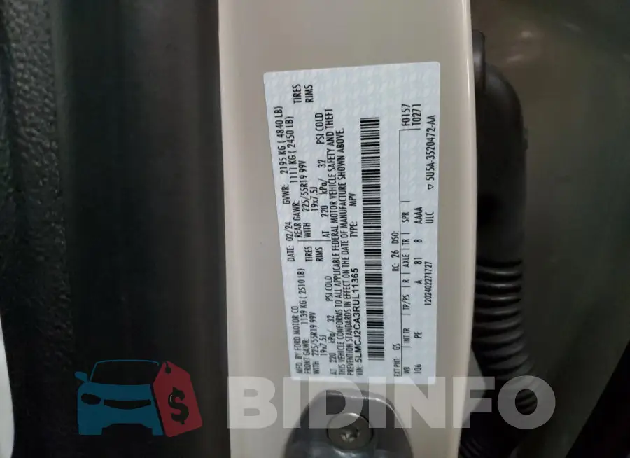 5LMCJ2CA3RUL11365 Photo# 14