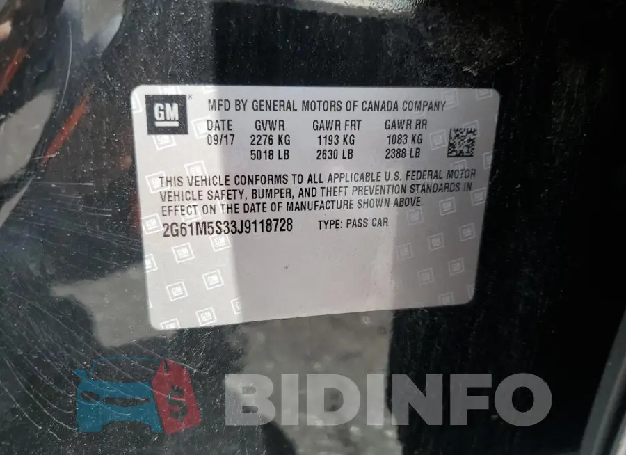 2G61M5S33J9118728 Photo# 12