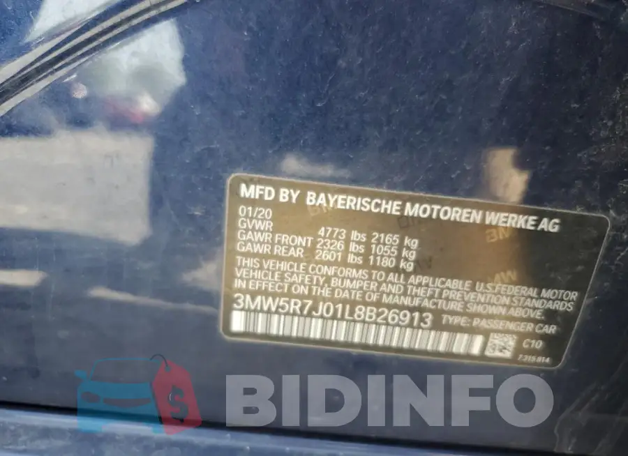 3MW5R7J01L8B26913 Photo# 12