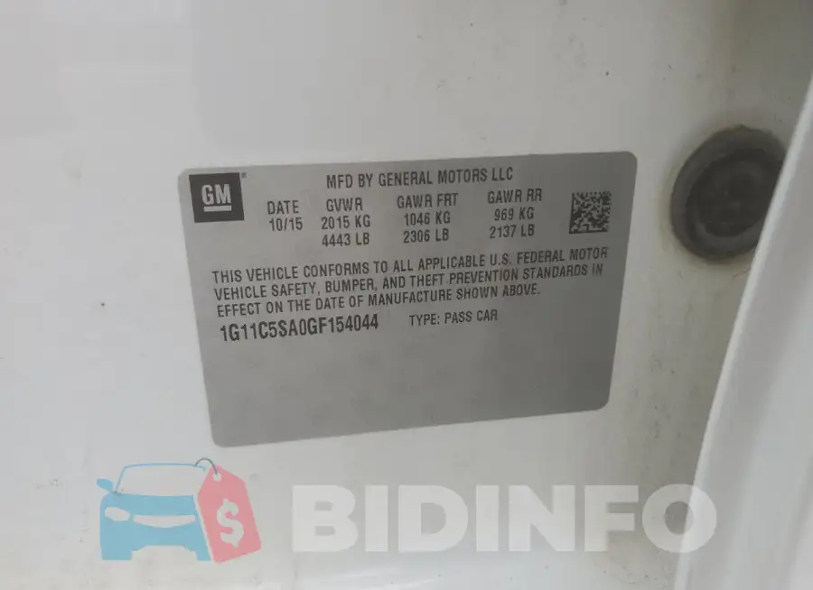 1G11C5SA0GF154044 Photo# 12