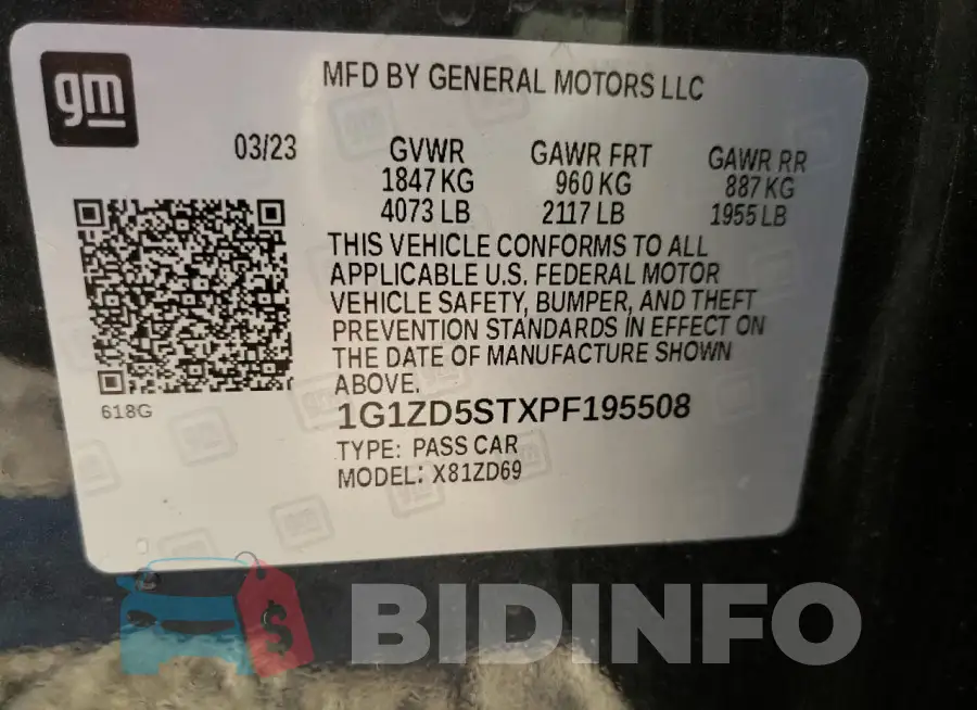 1G1ZD5STXPF195508 Photo# 12