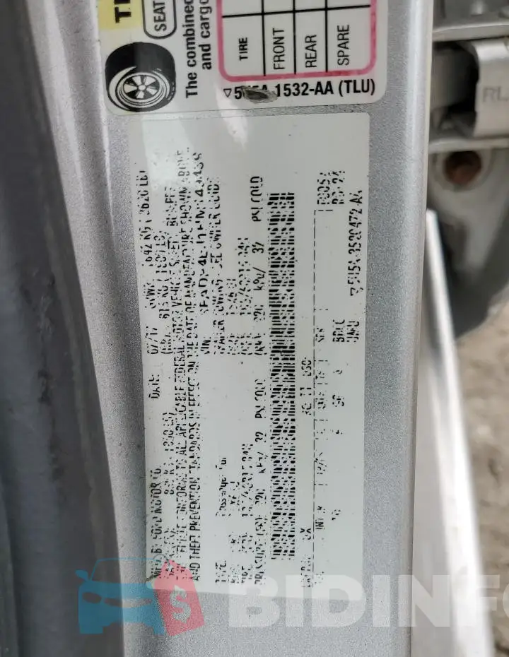 3FADP4EJ1HM149439 Photo# 12