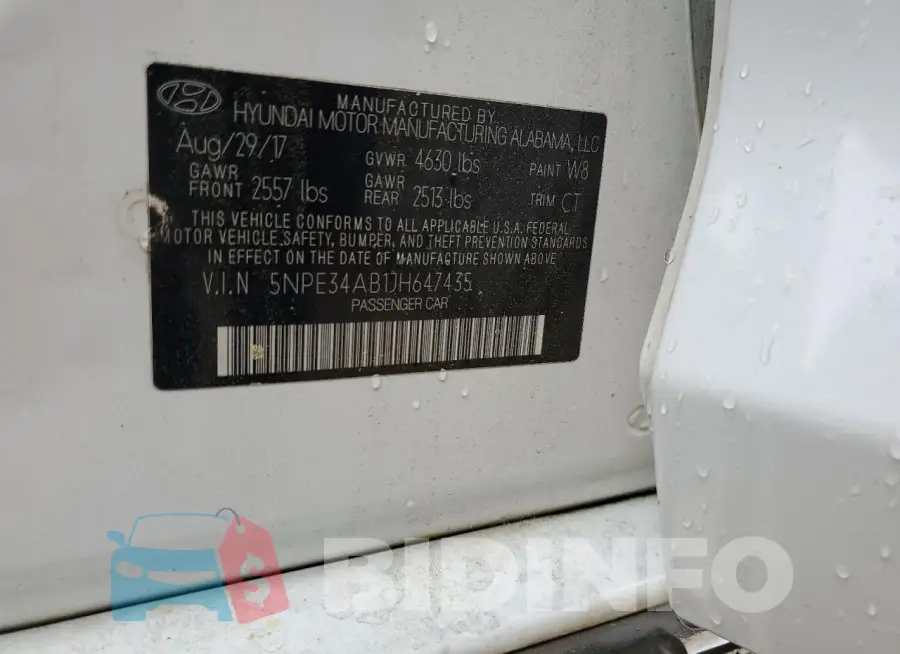 5NPE34AB1JH647435 Photo# 12