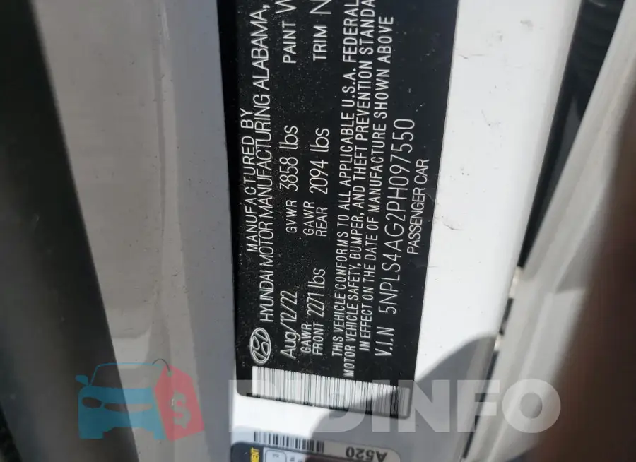 5NPLS4AG2PH097750 Photo# 12