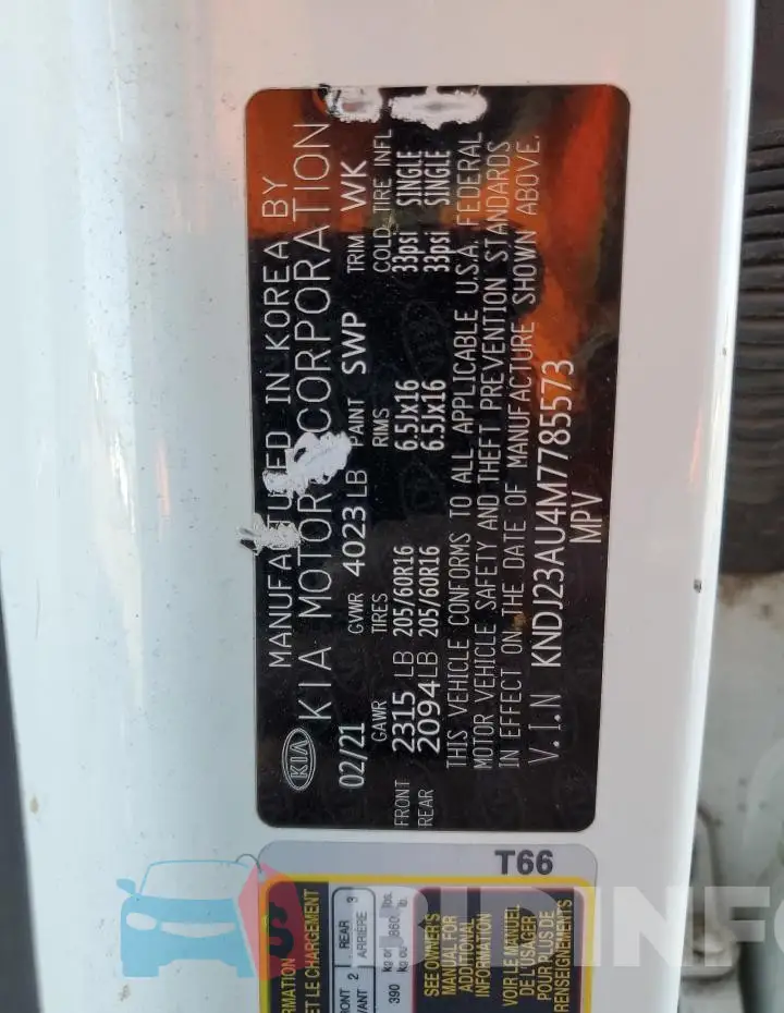 KNDJ23AU4M7785573 Photo# 14