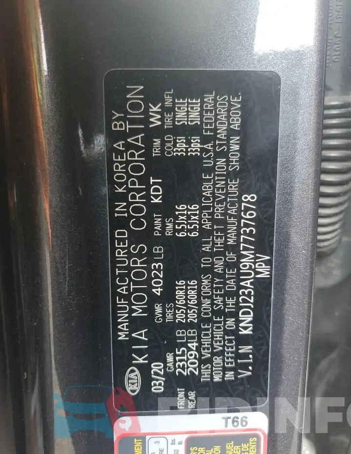 KNDJ23AU9M7737678 Photo# 12