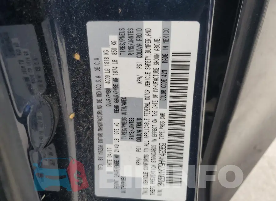 3MZBN1K79HM149359 Photo# 12