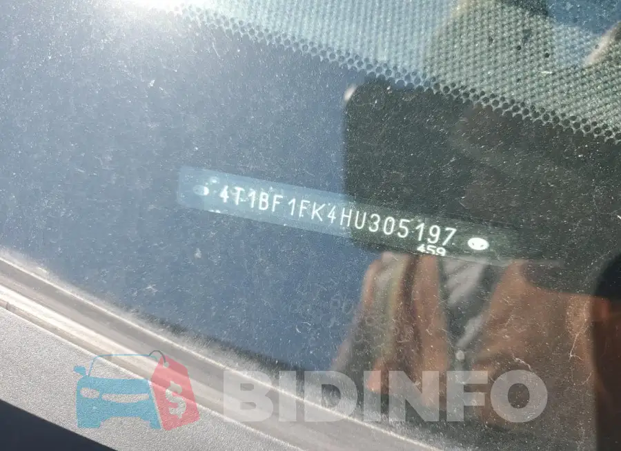 4T1BF1FK4HU305197 Photo# 13