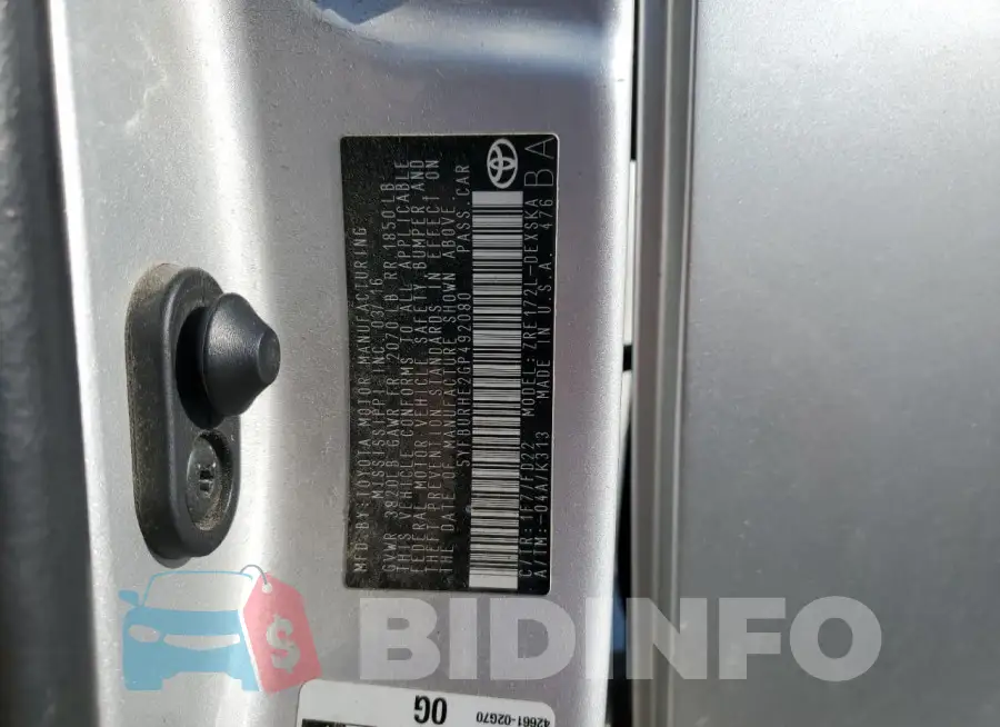 5YFBURHE2GP492080 Photo# 12