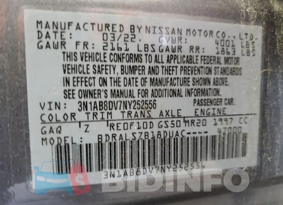 3N1AB8DV7NY252556 Photo# 12