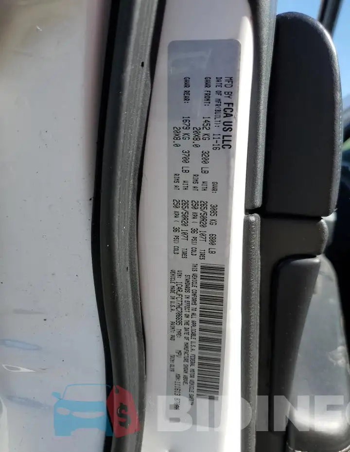1C4RJFCT7HC706695 Photo# 14