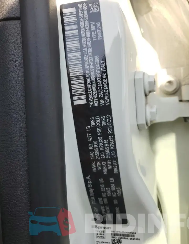 ZACCJAAT6GPD46986 Photo# 12