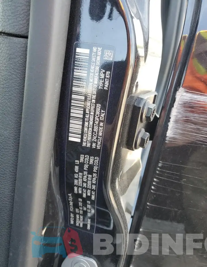 ZACCJBBT4GPC96920 Photo# 14