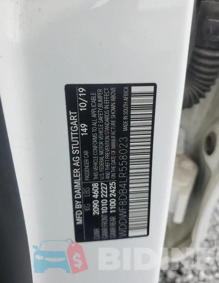 WDDWF8DB4LR558023 Photo# 12