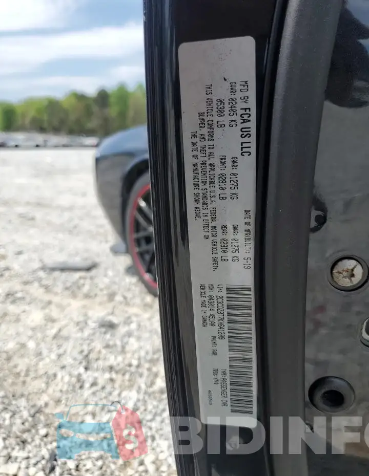 2C3CDZBT7KH641209 Photo# 12