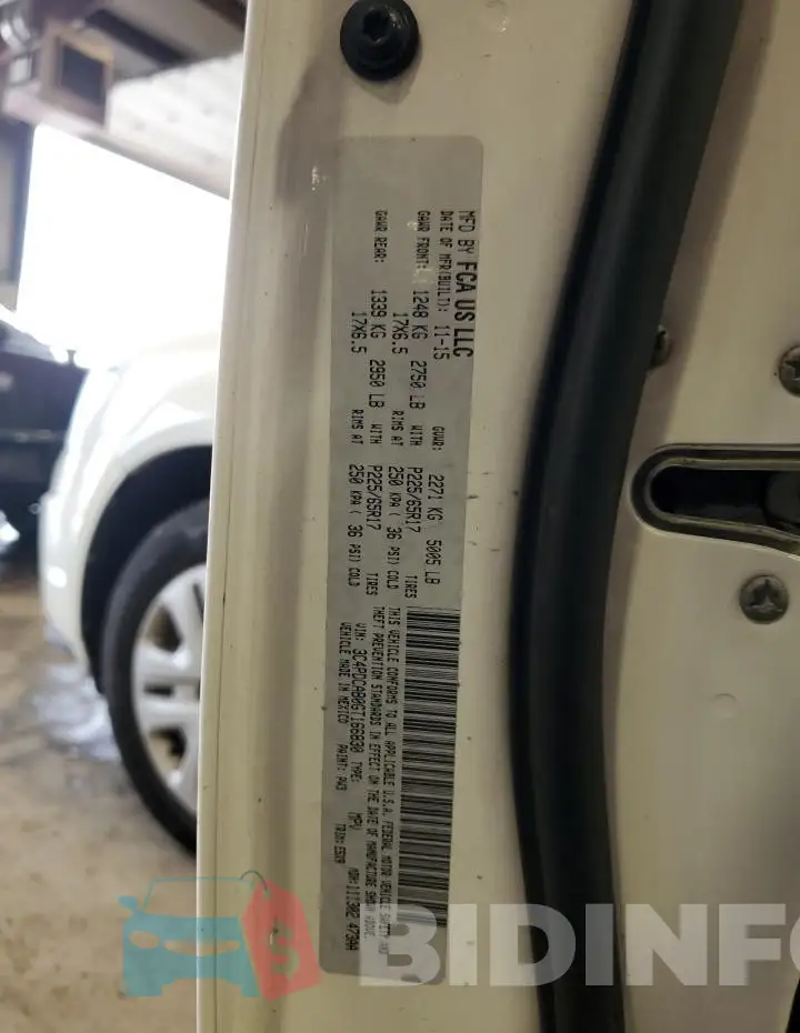 3C4PDCAB0GT166830 Photo# 13