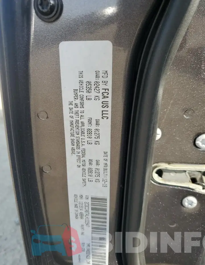 2C3CCABT4LH122947 Photo# 12