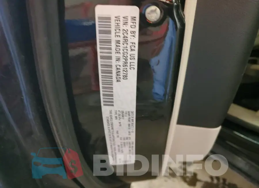 2C4RC1CG2PR612780 Photo# 13