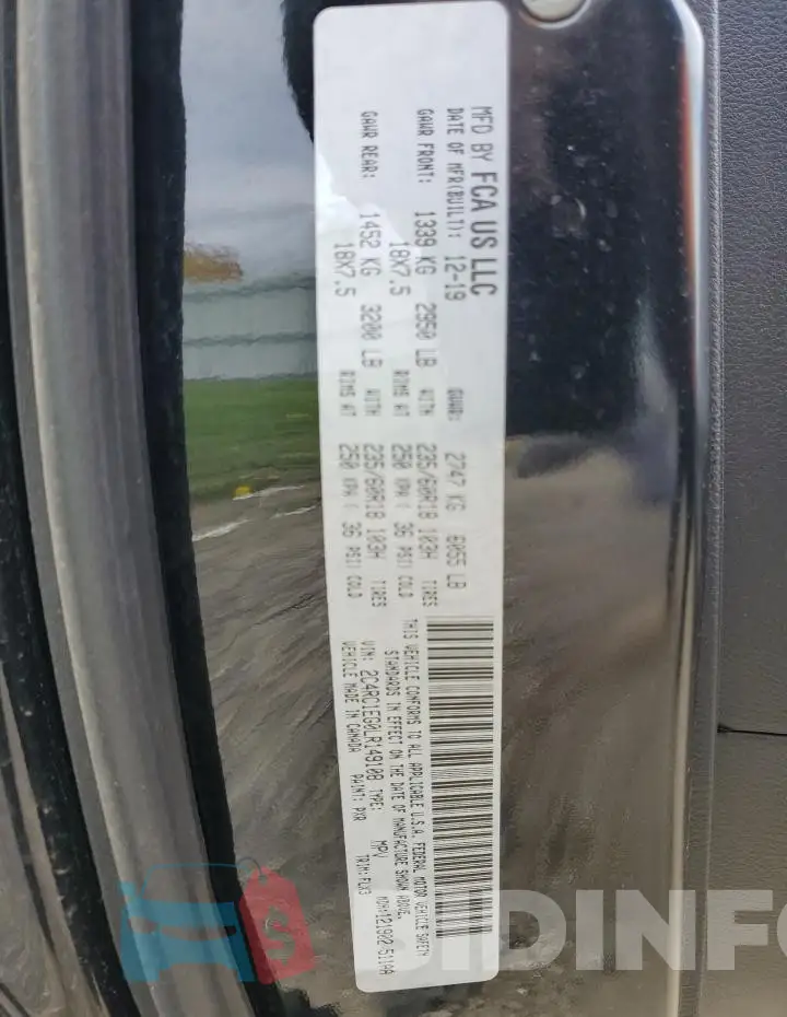 2C4RC1EG0LR149108 Photo# 13