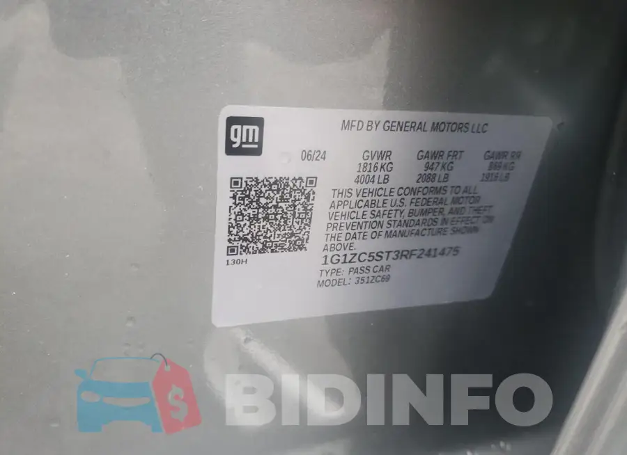 1G1ZC5ST3RF241475 Photo# 12