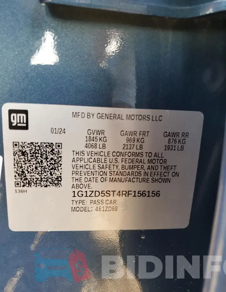 1G1ZD5ST4RF156156 Photo# 13