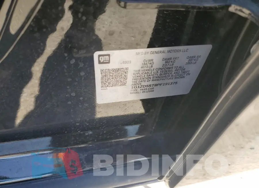 1G1ZD5ST8PF191375 Photo# 12