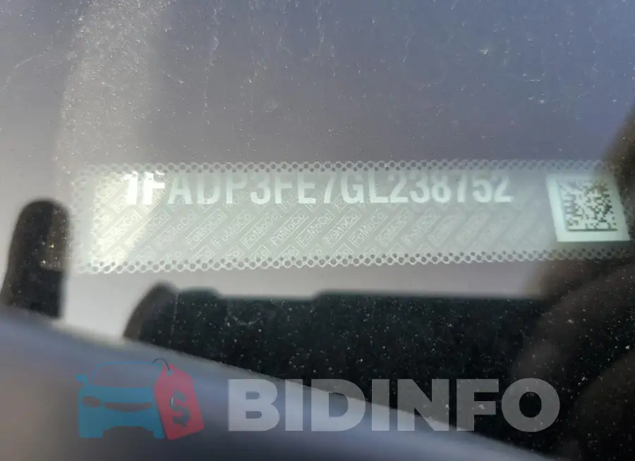 1FADP3FE7GL238752 Photo# 12