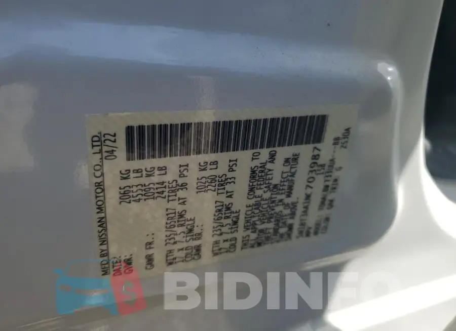 5N1BT3AA1NC703987 Photo# 14