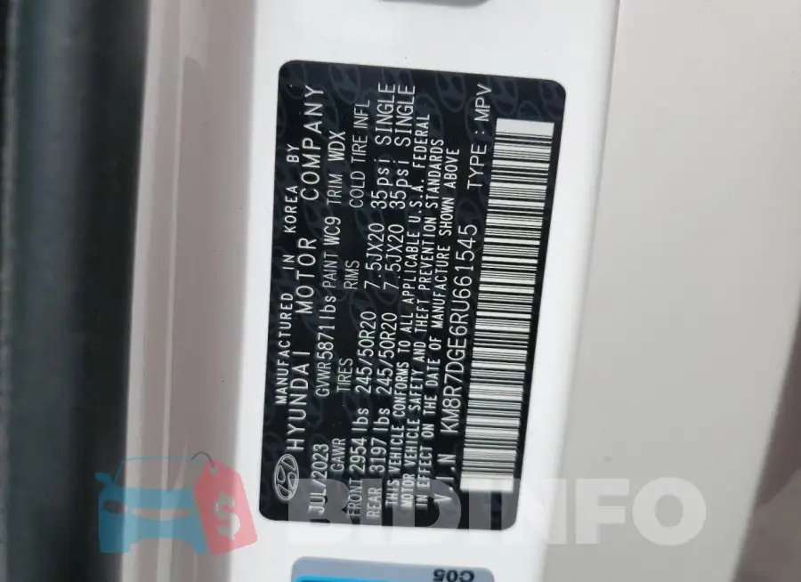 KM8R7DGE6RU661545 Photo# 13