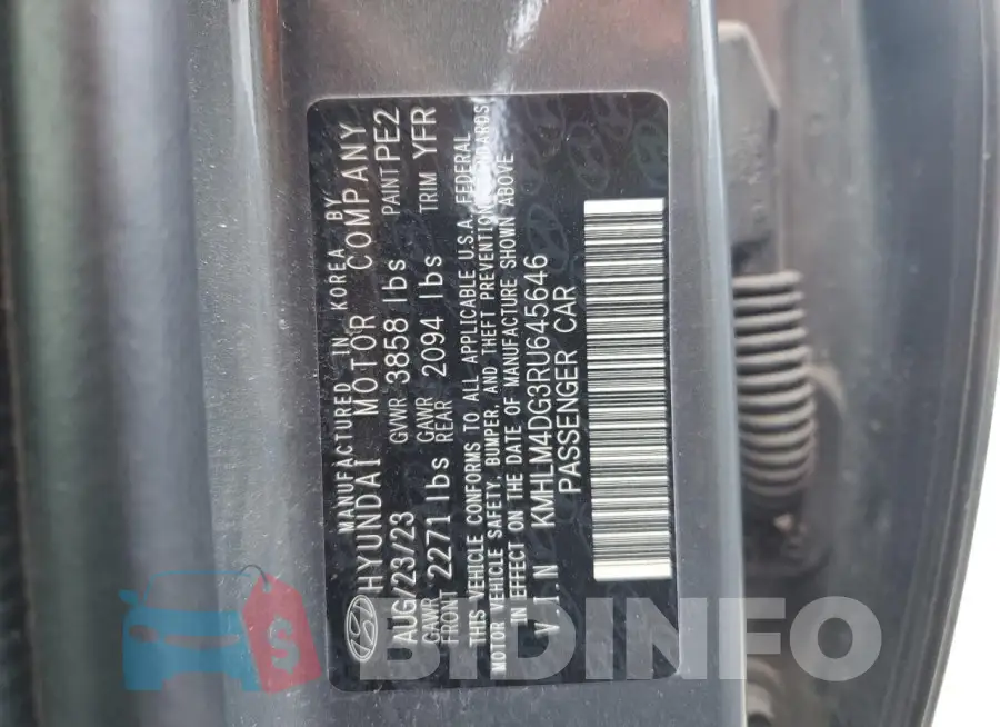 KMHLM4DG3RU645646 Photo# 13