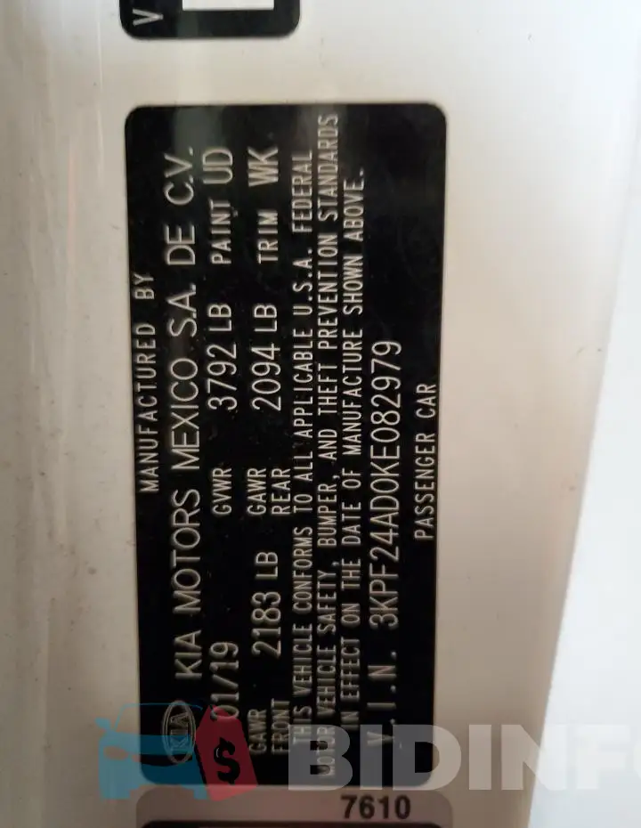3KPF24AD0KE082979 Photo# 13