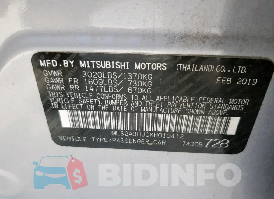 ML32A3HJ0KH010412 Photo# 12