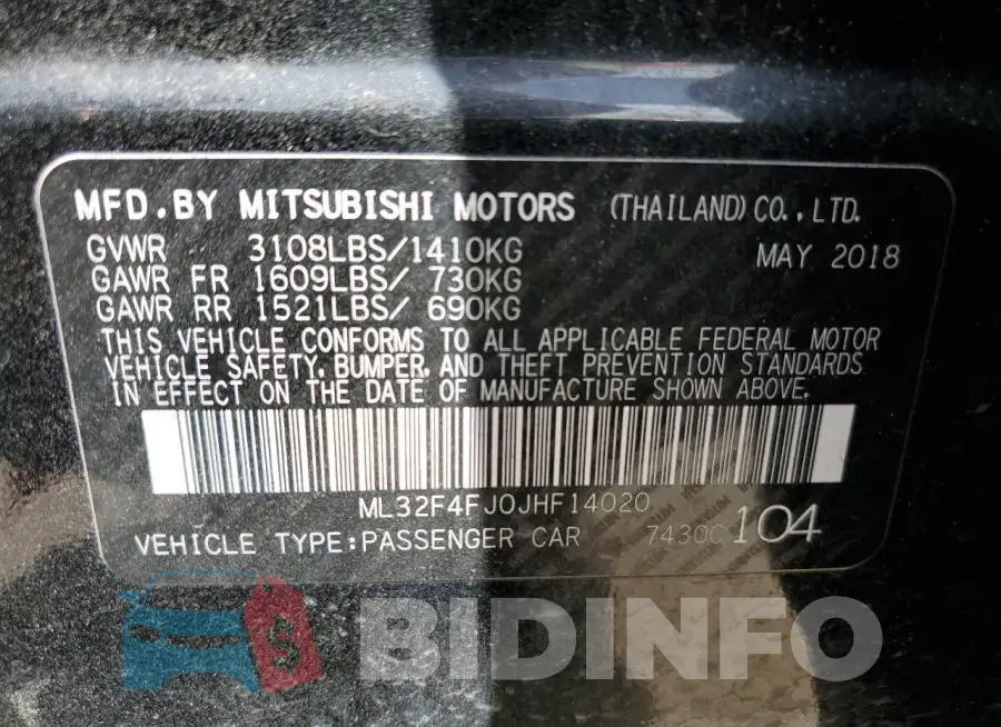 ML32F4FJ0JHF14020 Photo# 12