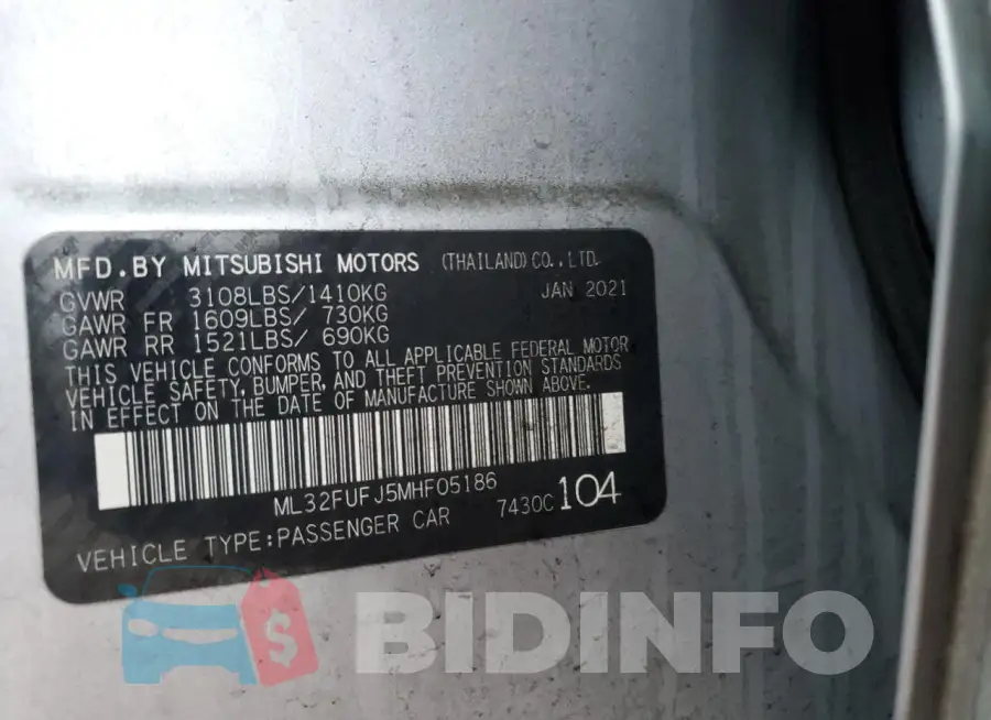 ML32FUFJ5MHF05186 Photo# 12