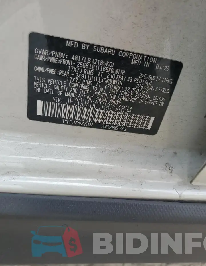 JF2GUADC1R8204884 Photo# 13