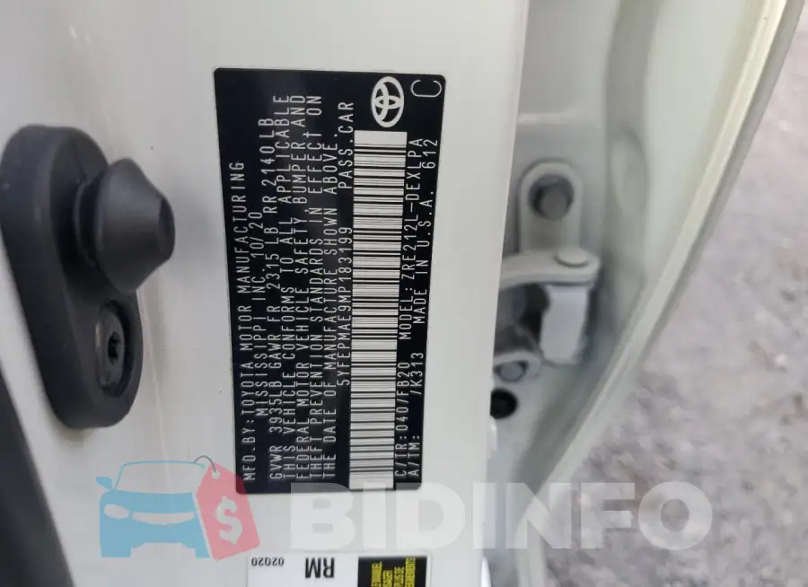 5YFEPMAE9MP183199 Photo# 12