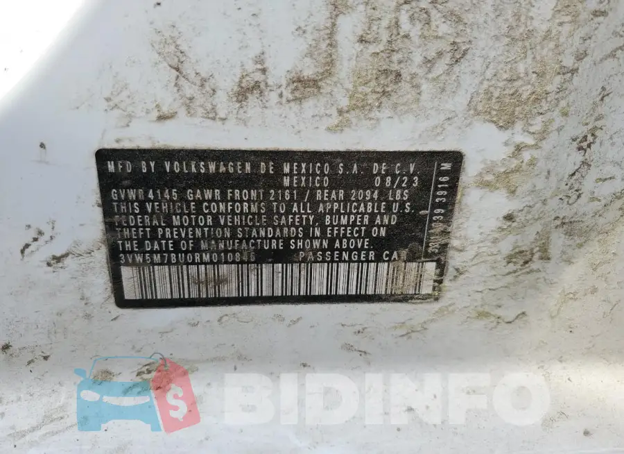 3VW5M7BU0RM010845 Photo# 12
