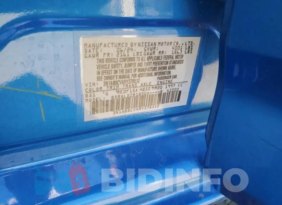 3N1AB8CV4RY378512 Photo# 12