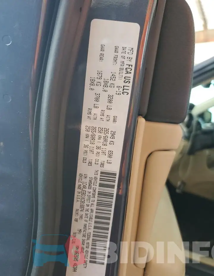1C4RJEBG1KC816874 Photo# 14