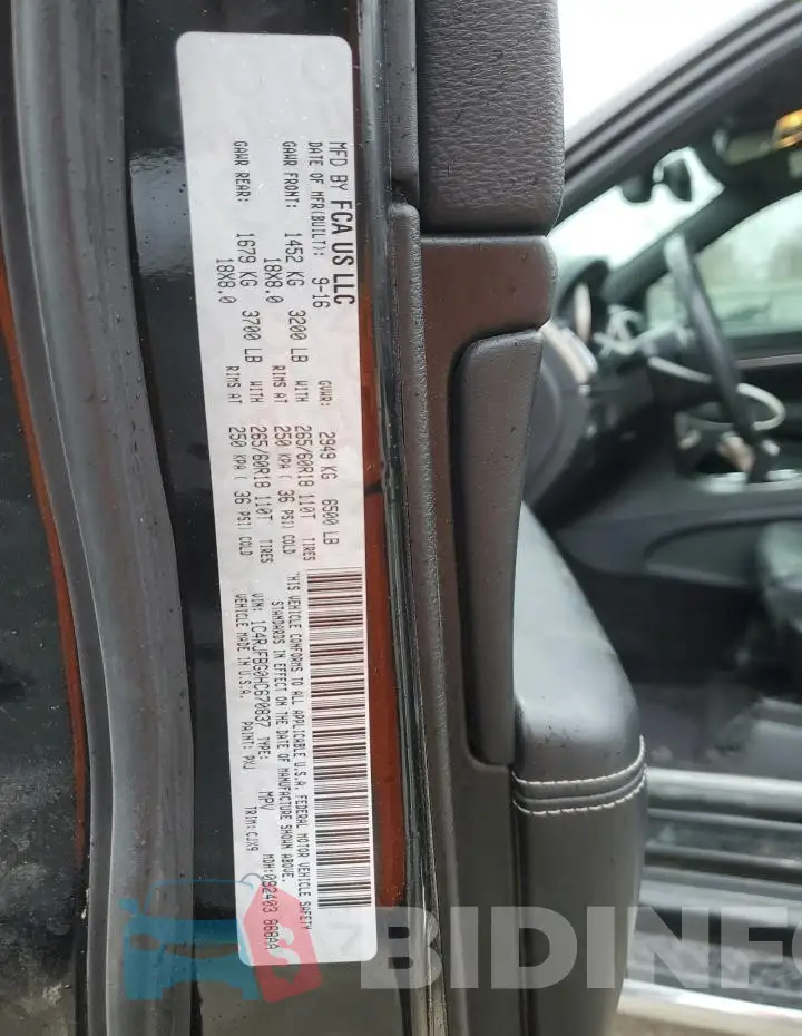 1C4RJFBG0HC670837 Photo# 13