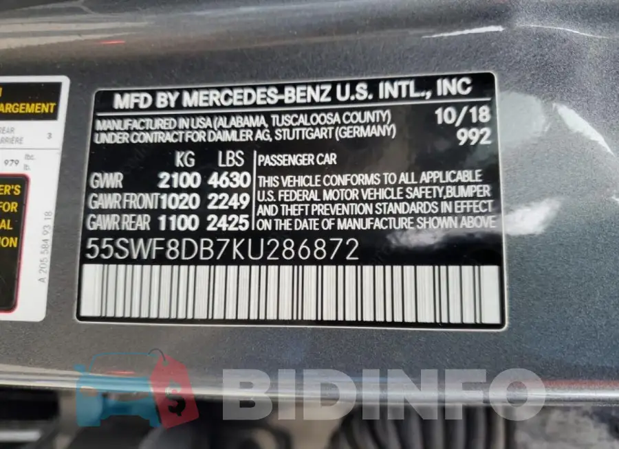 55SWF8DB7KU286872 Photo# 12