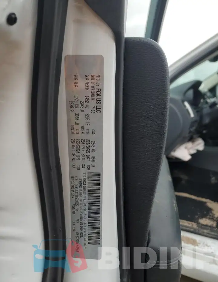 1C4RDJDG1KC853095 Photo# 13