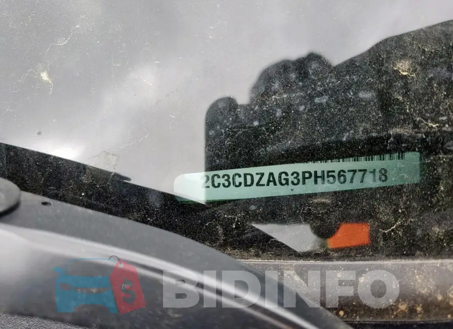 2C3CDZAG3PH567718 Photo# 12