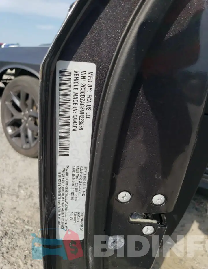 2C3CDZAG6NH223068 Photo# 12